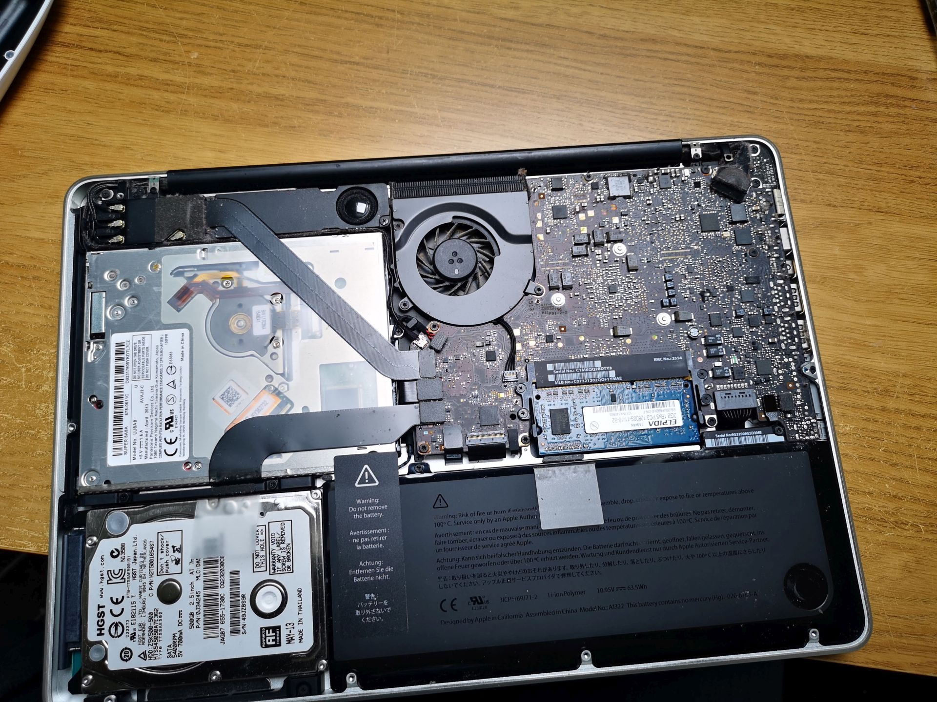 can you upgrade macbook pro hard drive 2015