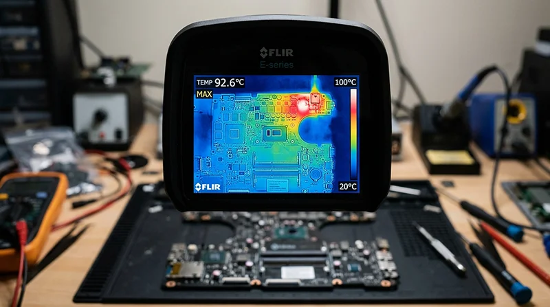 How A Computer Repair Shop Verifies Motherboard Fault Without Guesswork
