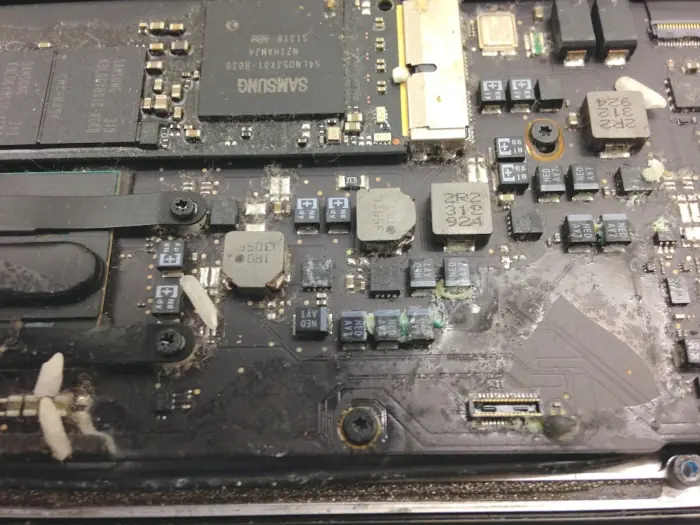 Why Corrosion After Water Spill On Laptop Is The Long Term Concern