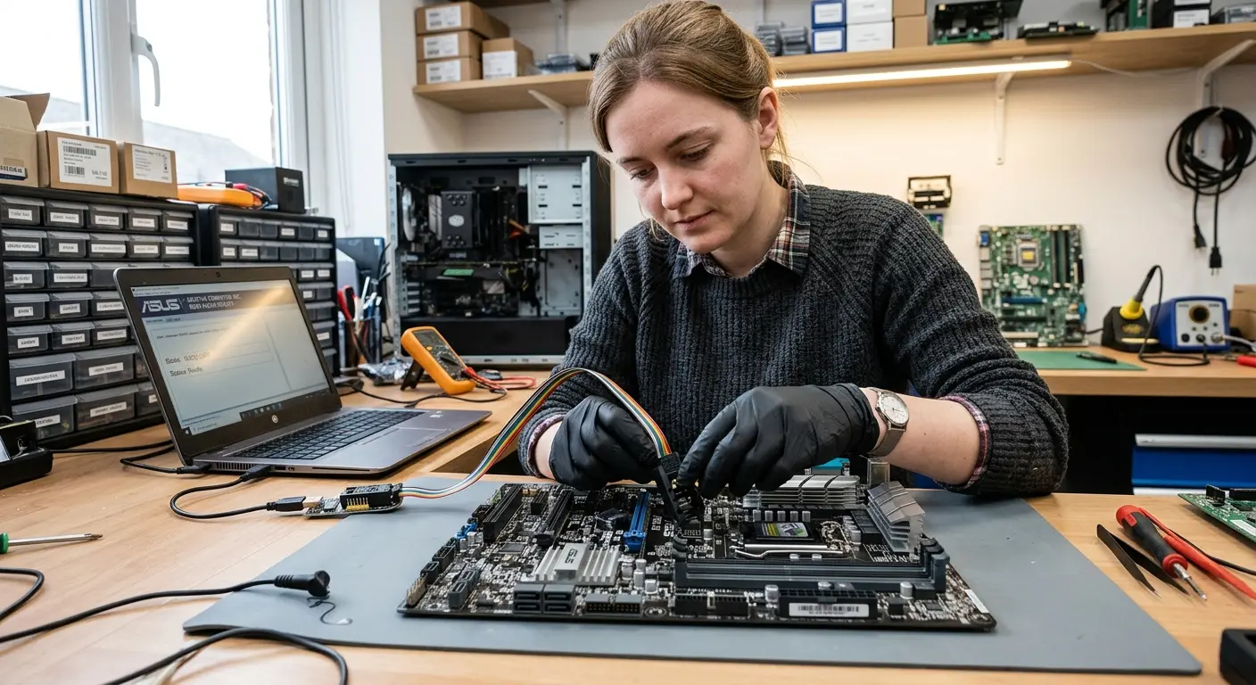 BIOS and firmware related motherboard repairs