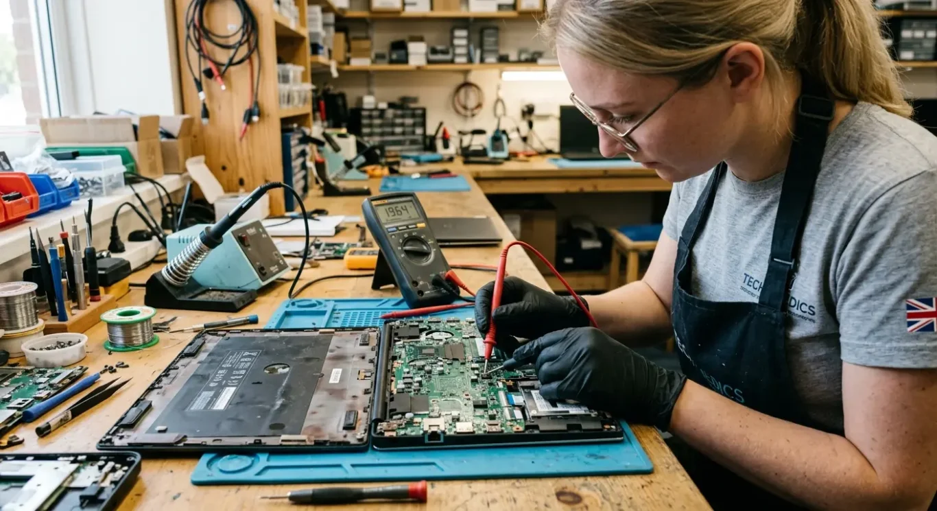 Charging and power circuit faults on motherboards