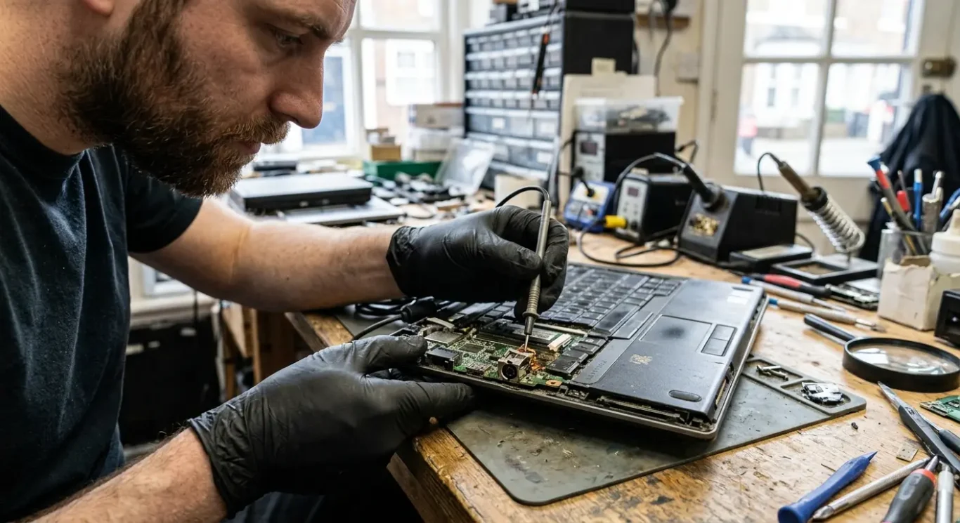 Charging port faults - loose sockets, broken pins and board damage