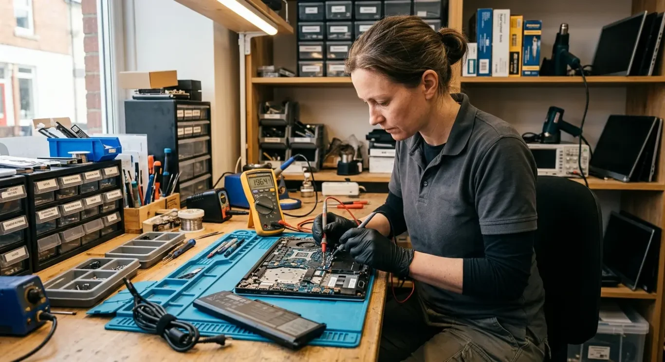 Choosing a repair service for motherboard power faults