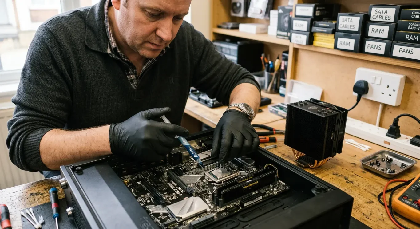 CPU repasting on a desktop - when it helps and when it does not