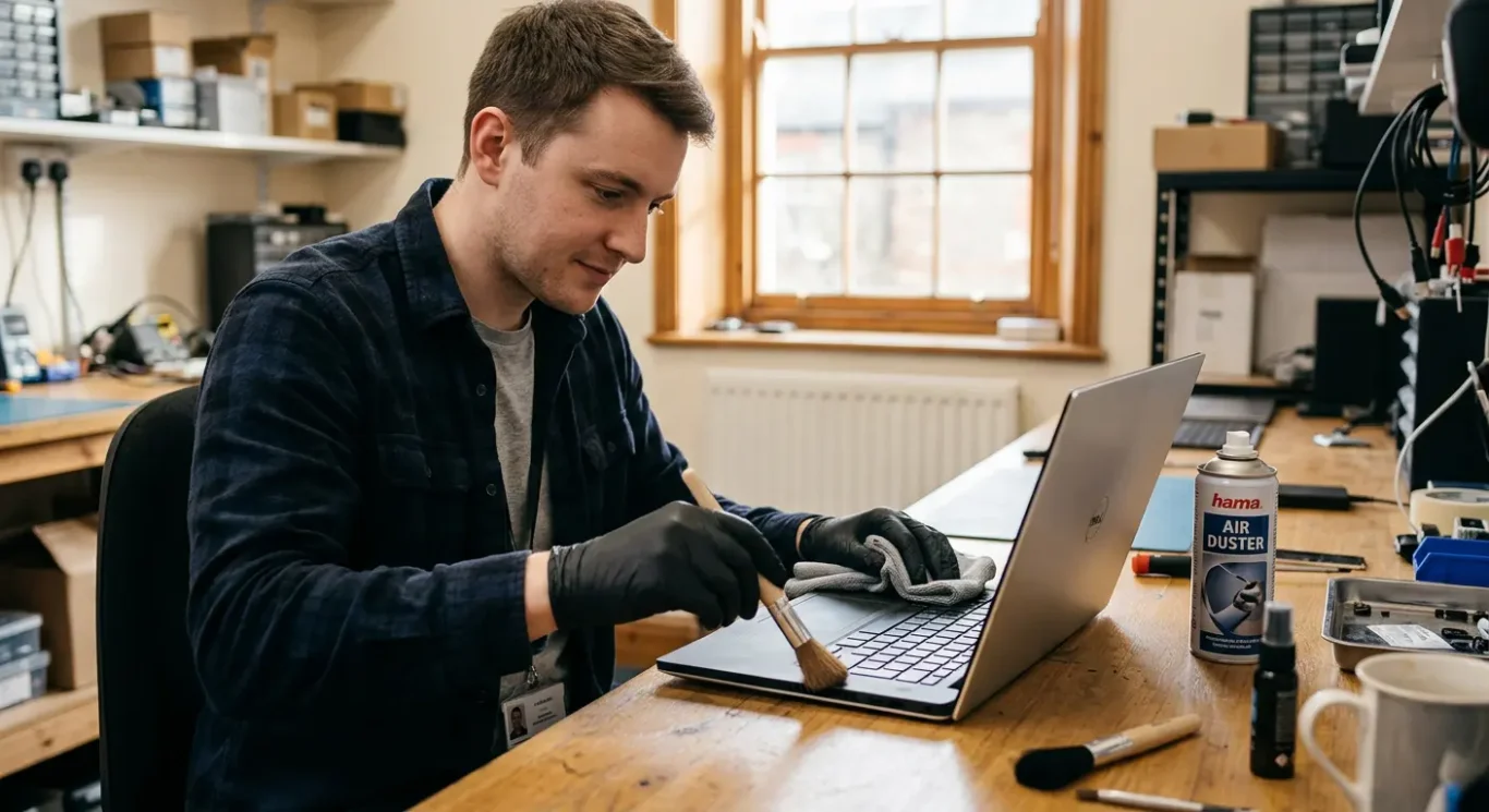 DIY laptop cleaning - what is safe and what is risky