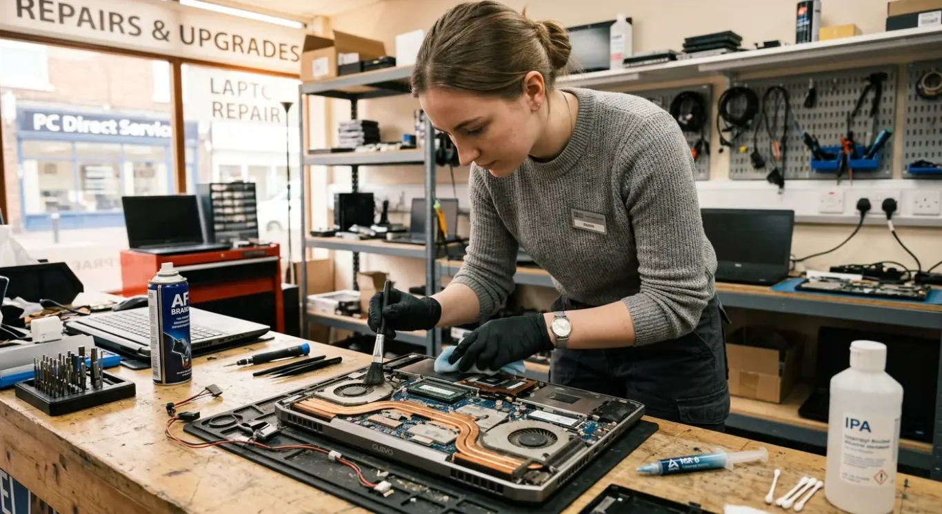 Gaming laptops and workstations - cleaning and repasting intervals