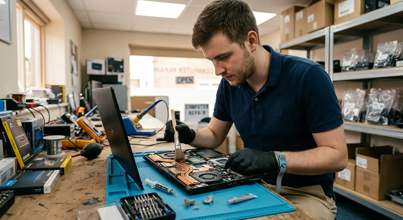 Gaming laptops and workstations – cleaning and repasting intervals