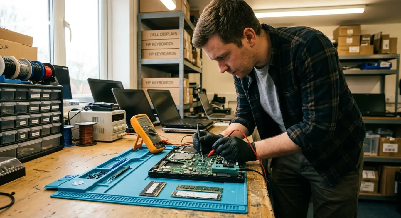 How BIOS and firmware related motherboard repairs are diagnosed