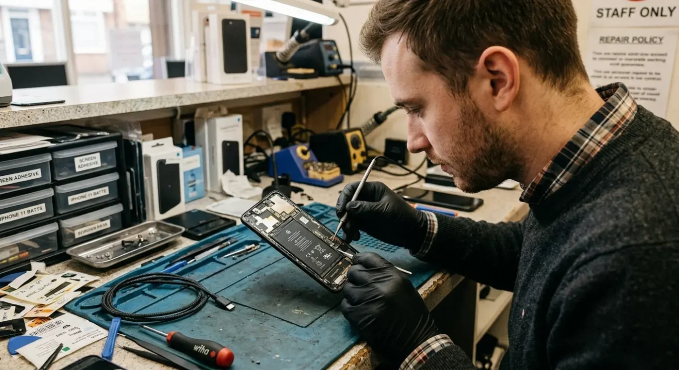 How diagnosis is done before any repair is approved