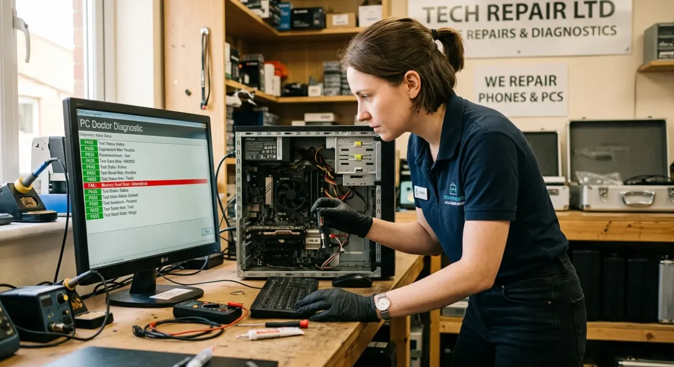 How the fault is diagnosed properly