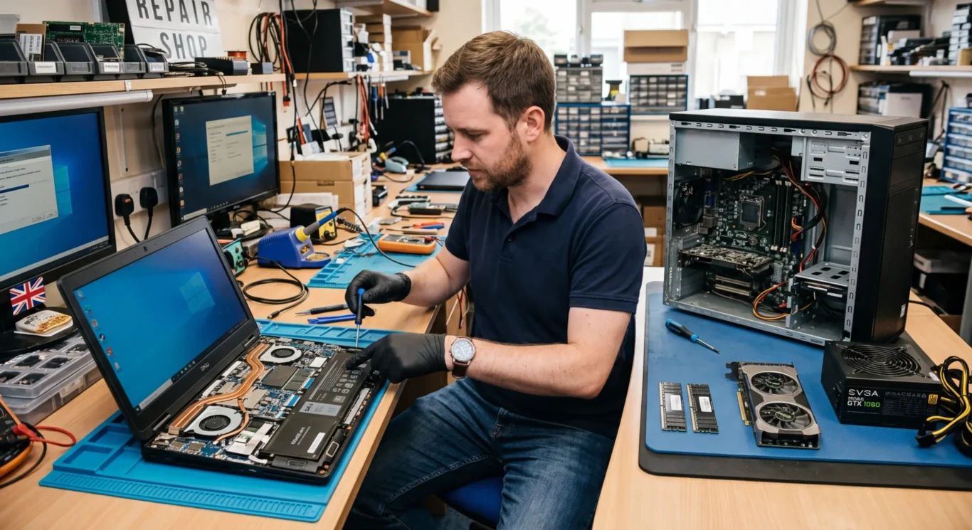 How Windows motherboard repair differs in practice