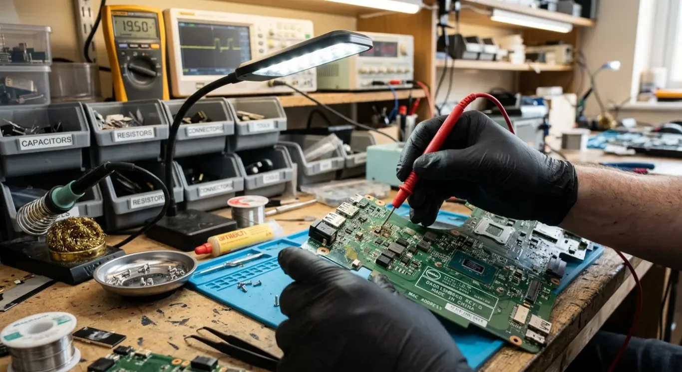 Is motherboard repair permanent