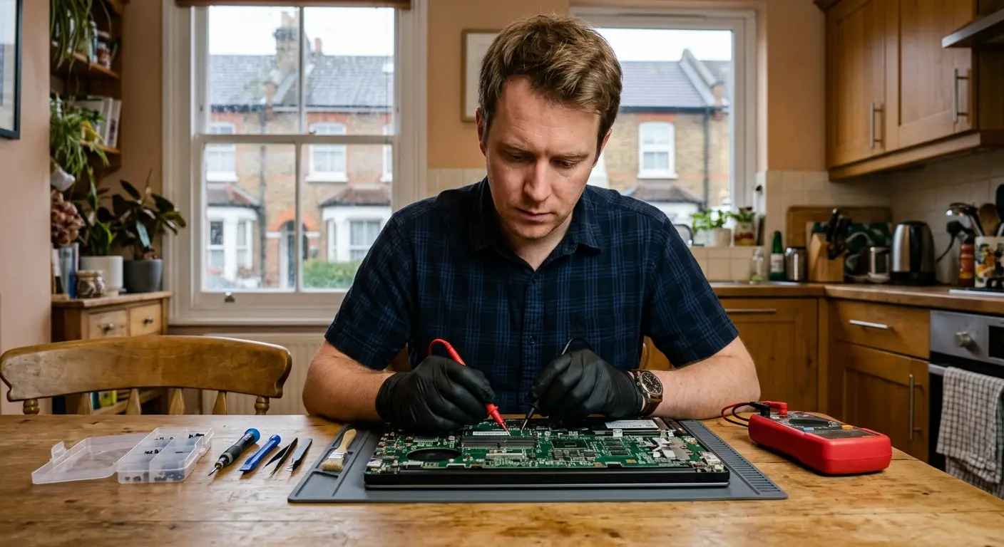 On-site vs workshop motherboard repair