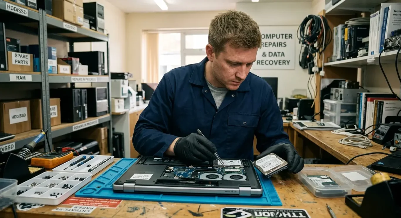 Repair, replace, or recover the data