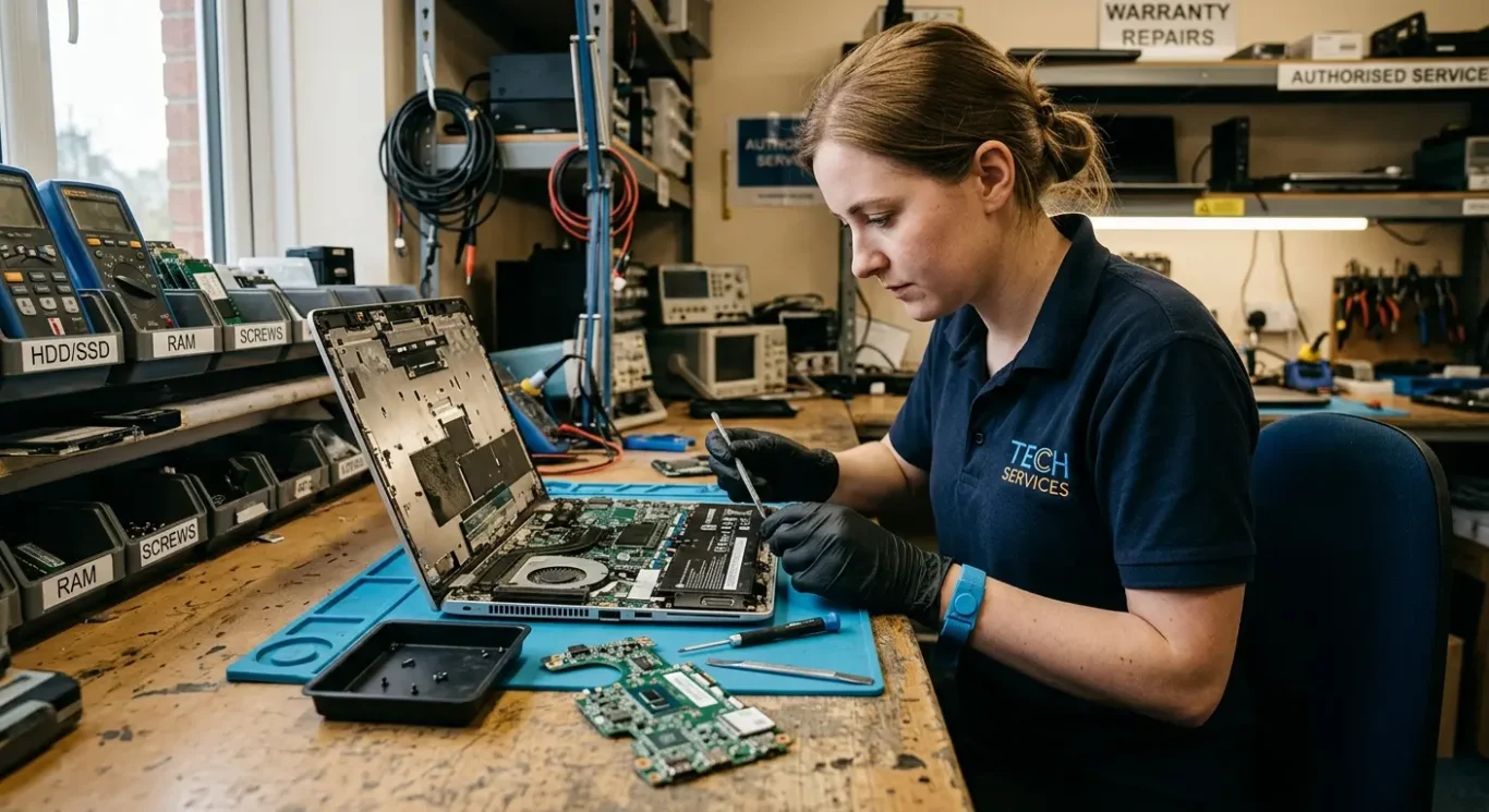 What a repair warranty usually covers