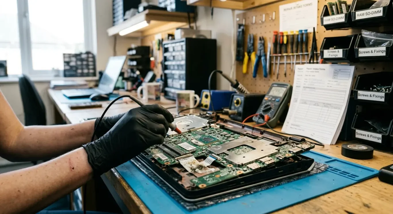 What liquid and physical damage usually means