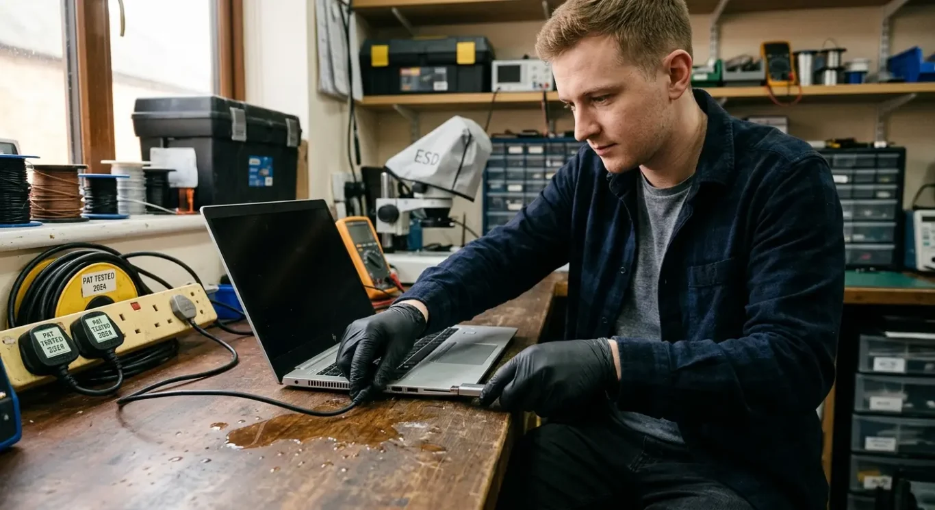 What to do straight away after a spill or a drop