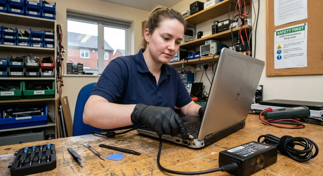 When to stop using the laptop and get it checked