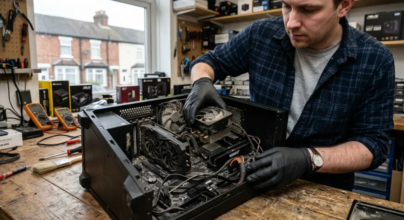 Why desktops are easier to work on than laptops - but not risk free