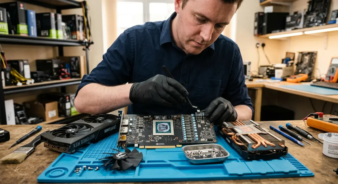 Why GPU repasting is a different job