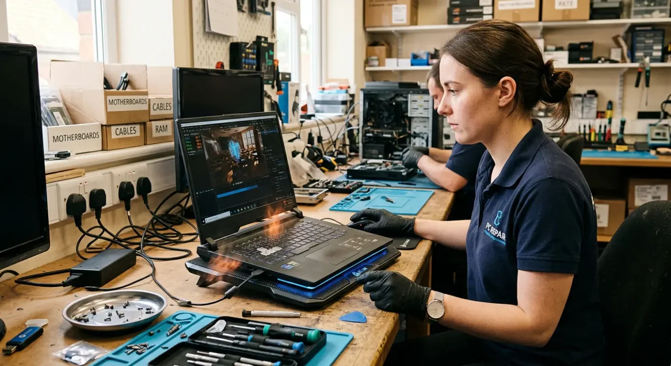 Why overheating often shows up only during gaming or heavy work