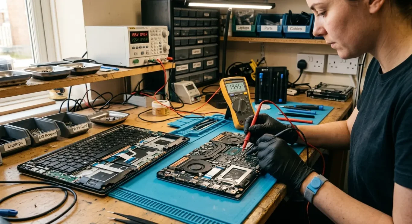 Why workshop repair is required for motherboard faults