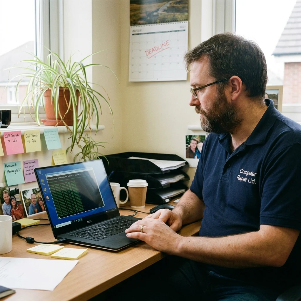 Central London Slow Office Machines Repairs And Virus Clean Ups
