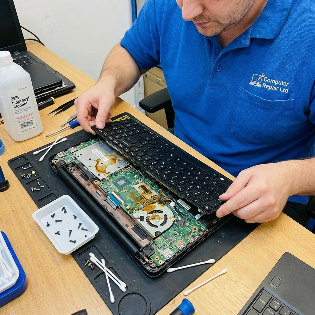 Liquid Damage Repairs In Center London