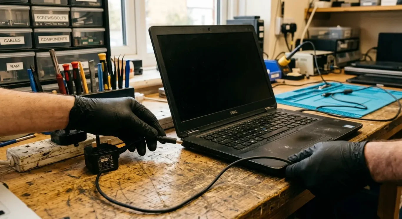 Laptop will not turn on - what that usually means