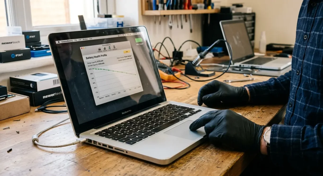 How laptop batteries wear out over time