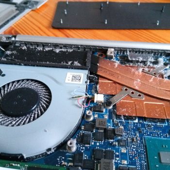 Asus Ultrabook Fan Cooling System Cleaning
