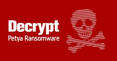 Petya ransomware virus